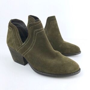 STEVE MADDEN Ailee Cutout Leather Ankle Booties